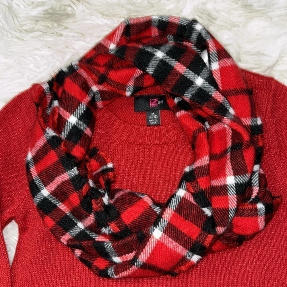 Adorable Sweater, Scarf, and Leggings
